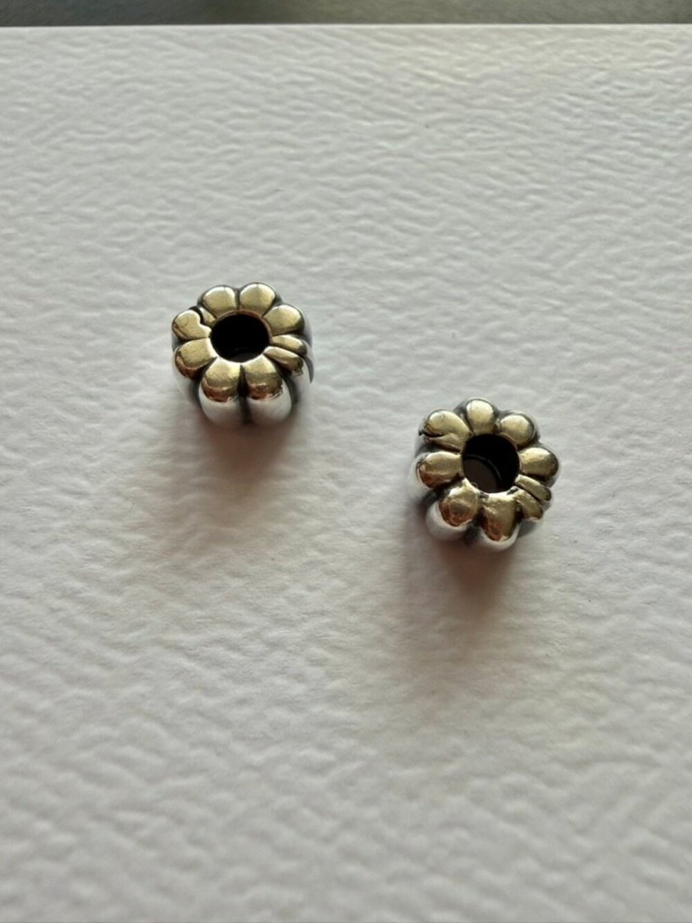 Pandora Silver Clips/Charms RETIRED - Set of Two